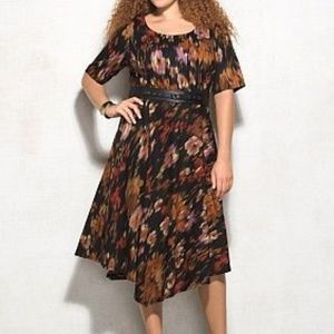 Luxe by Carmen Marc Valvo Abstract Dress